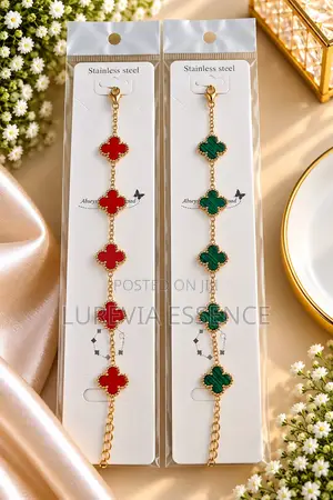 Clover Charm Bracelet 2in1