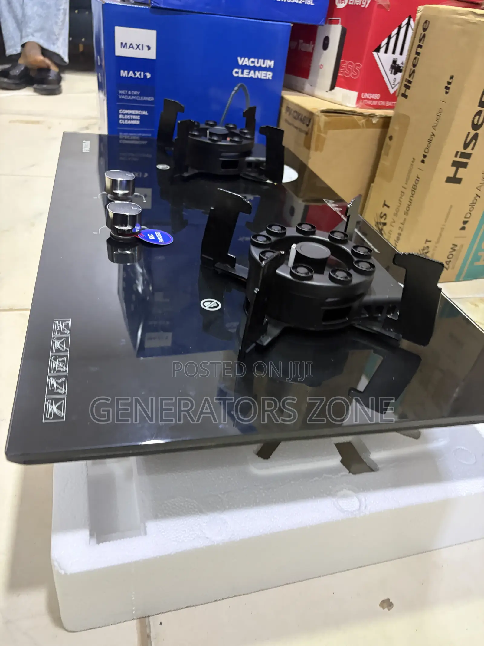 PHIIMA 2 Burner Flipable Built-in Gas Hob