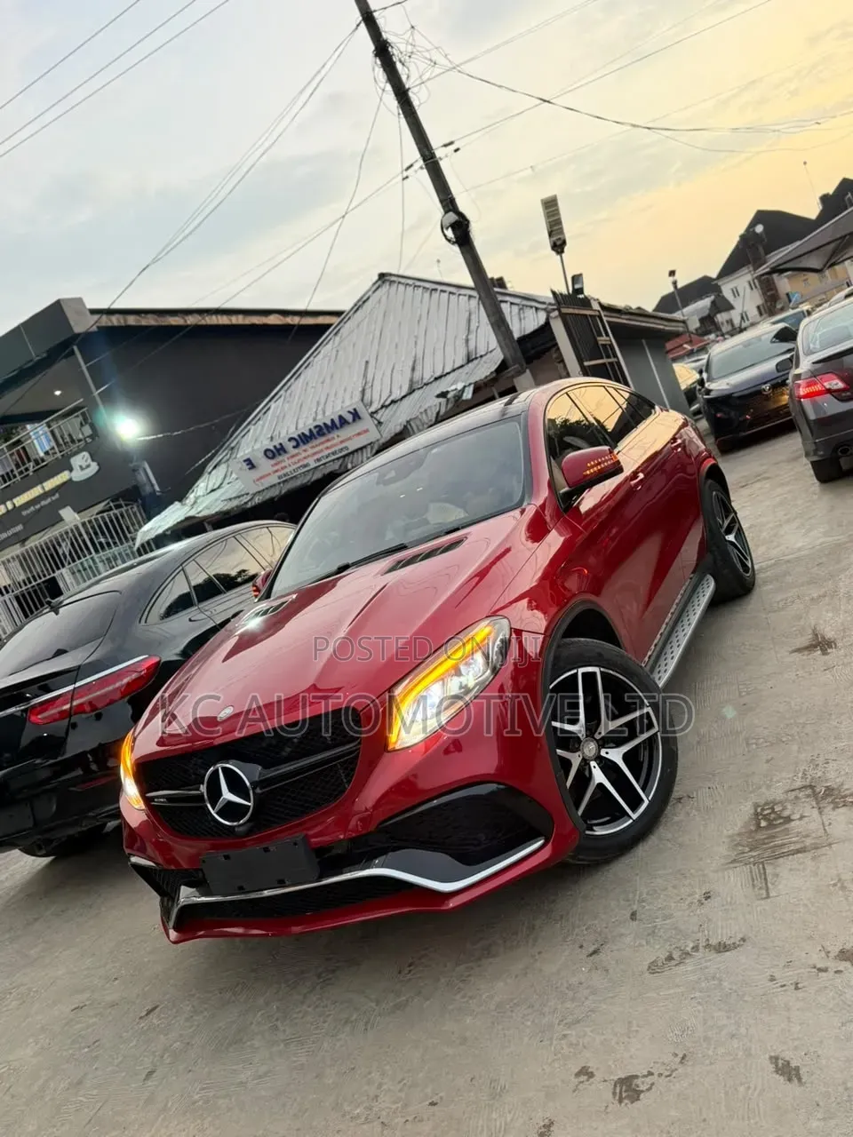 Mercedes-Benz GLE-Class 2016 Red