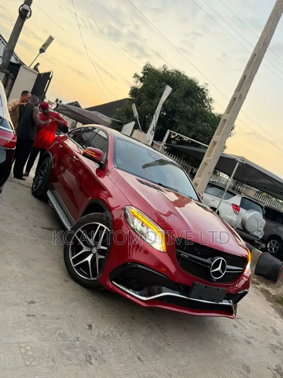 Mercedes-Benz GLE-Class 2016 Red