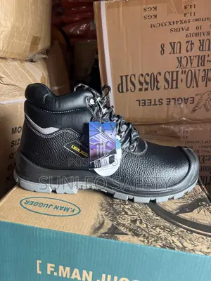 F.MAN JUGGER Safety Boots – Oil & Fuel Resistant, Slip-Resistant