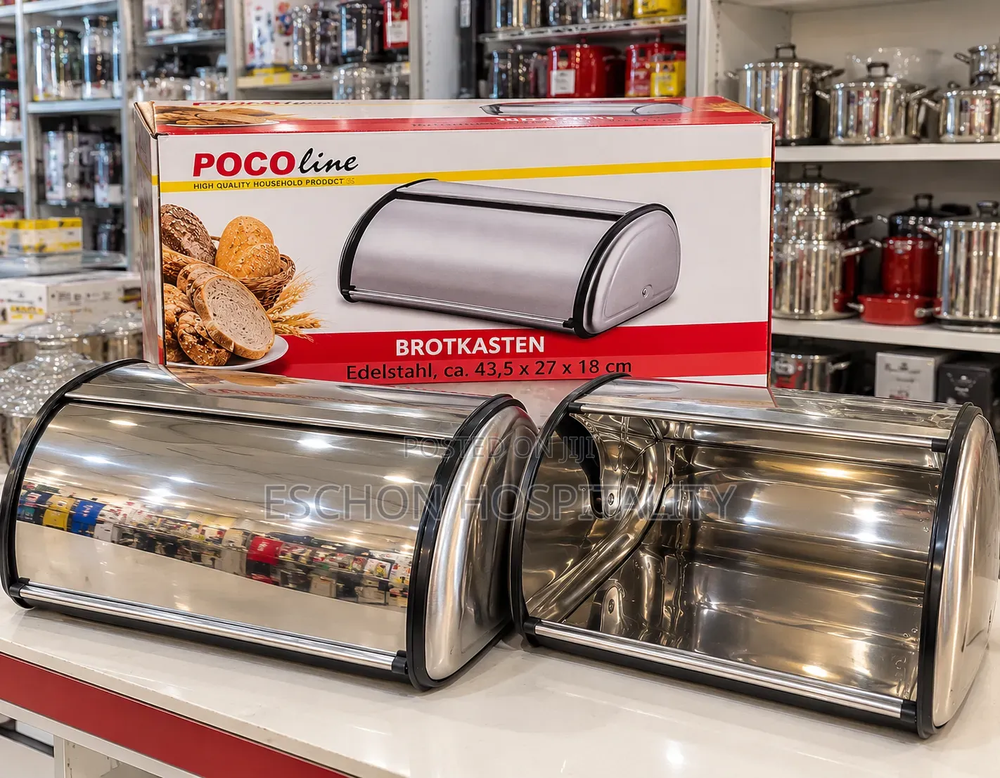 German Premium Stainless Steel Bread Box