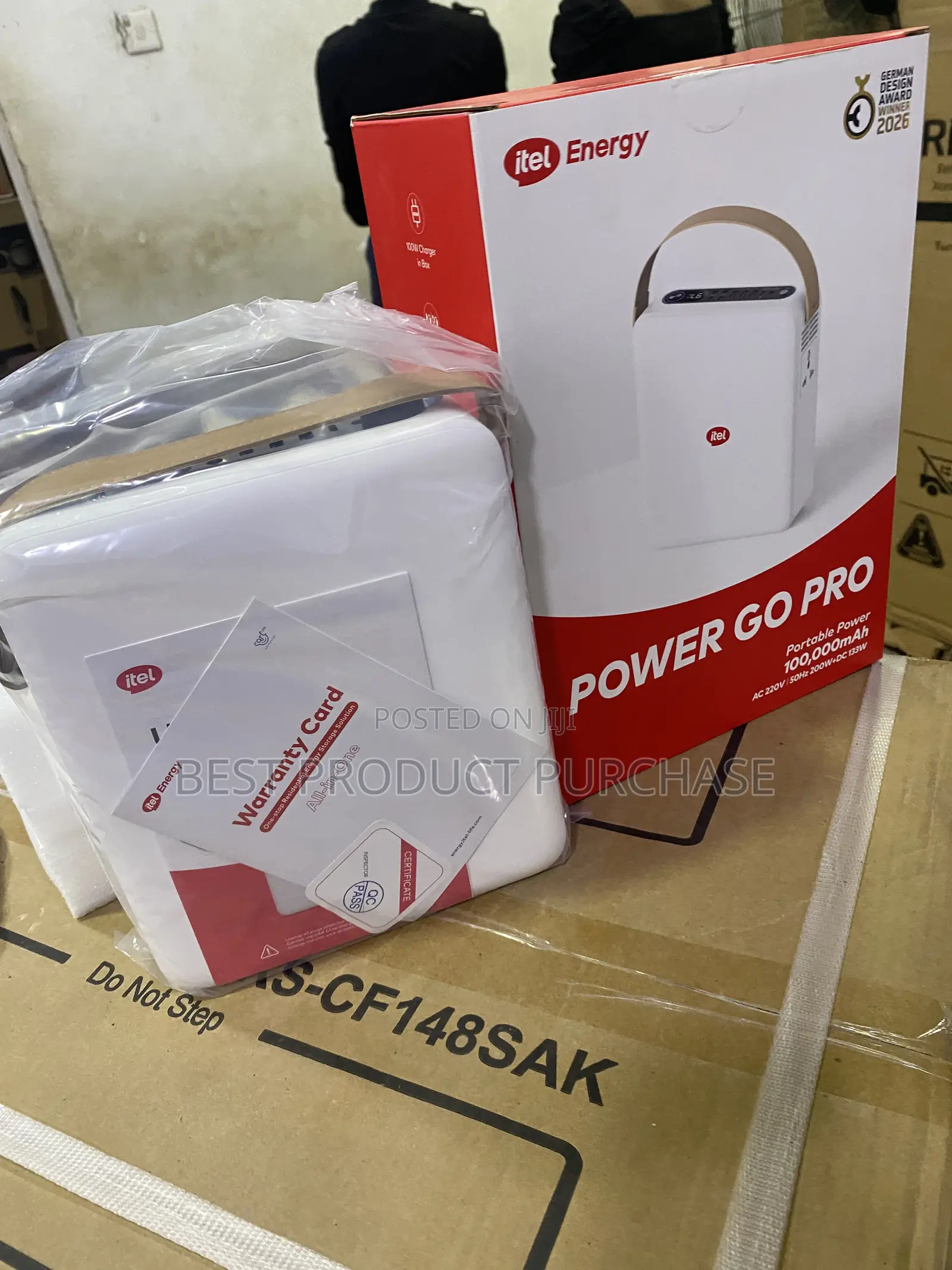Keep Working During Outages: Itel Power Go Pro 100000mAh