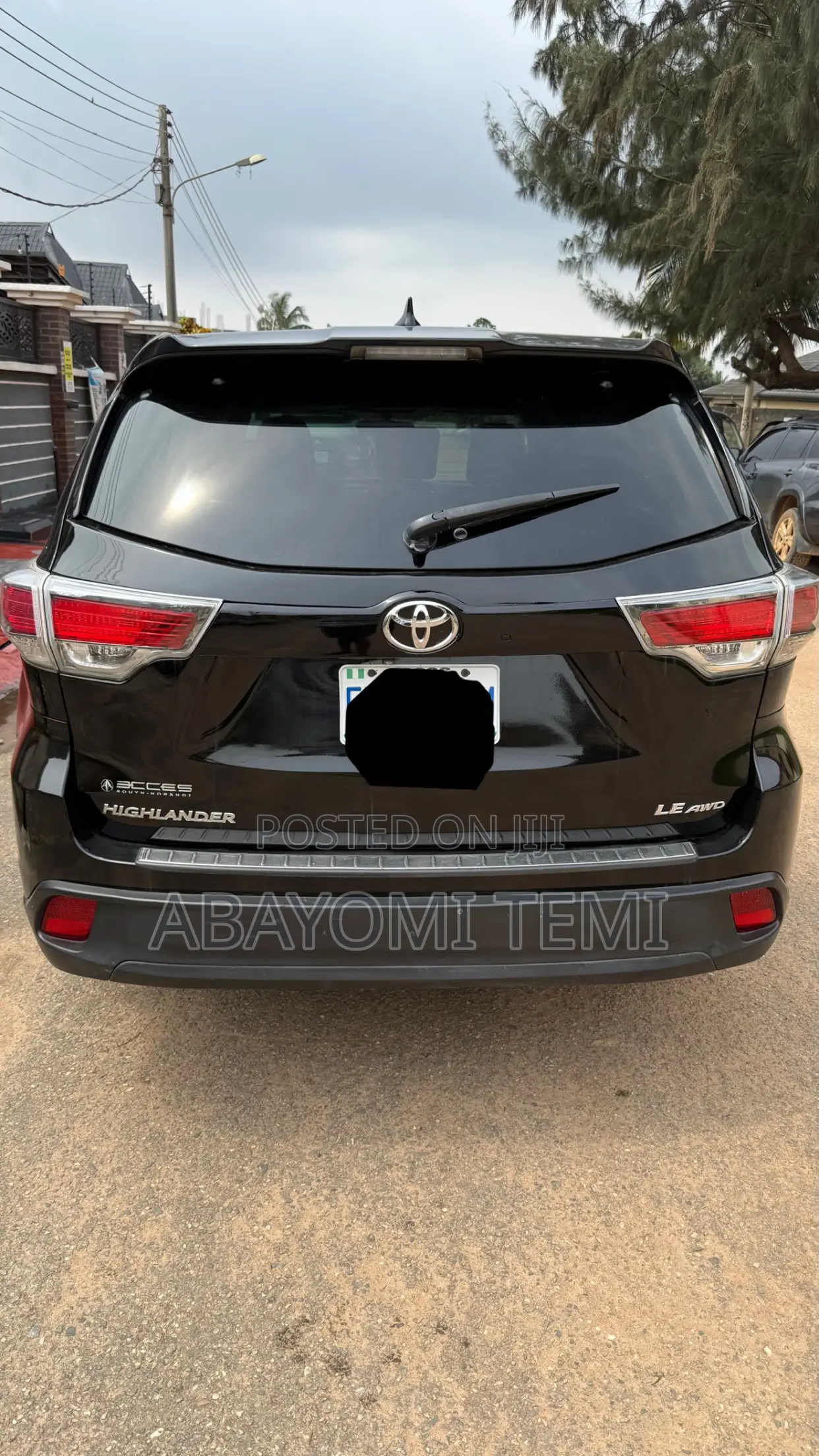 Toyota Highlander 2016 Black
