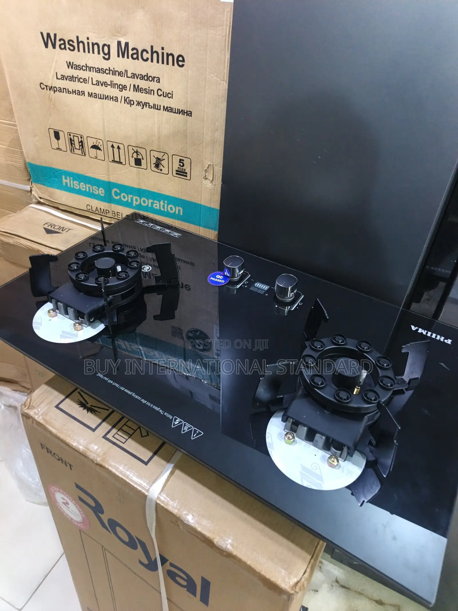 Phima Double Burner Gas Cooking Unit for Home Use