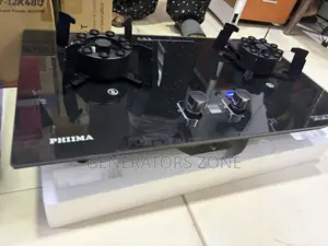 PHIIMA 2 Burner Gas Hob for Home Kitchen