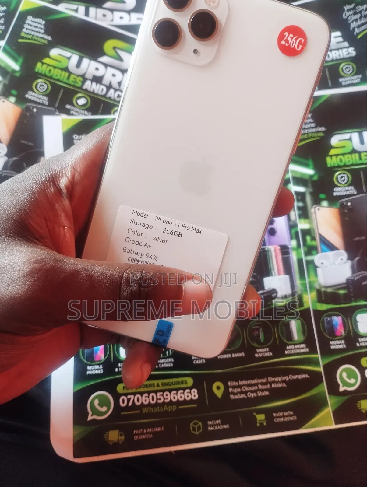 New Apple iPhone 11 Pro Max 256 GB White
