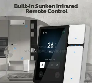 Tuya 3.5" EU in-Wall HD LCD Home Smart Control Panel With IR
