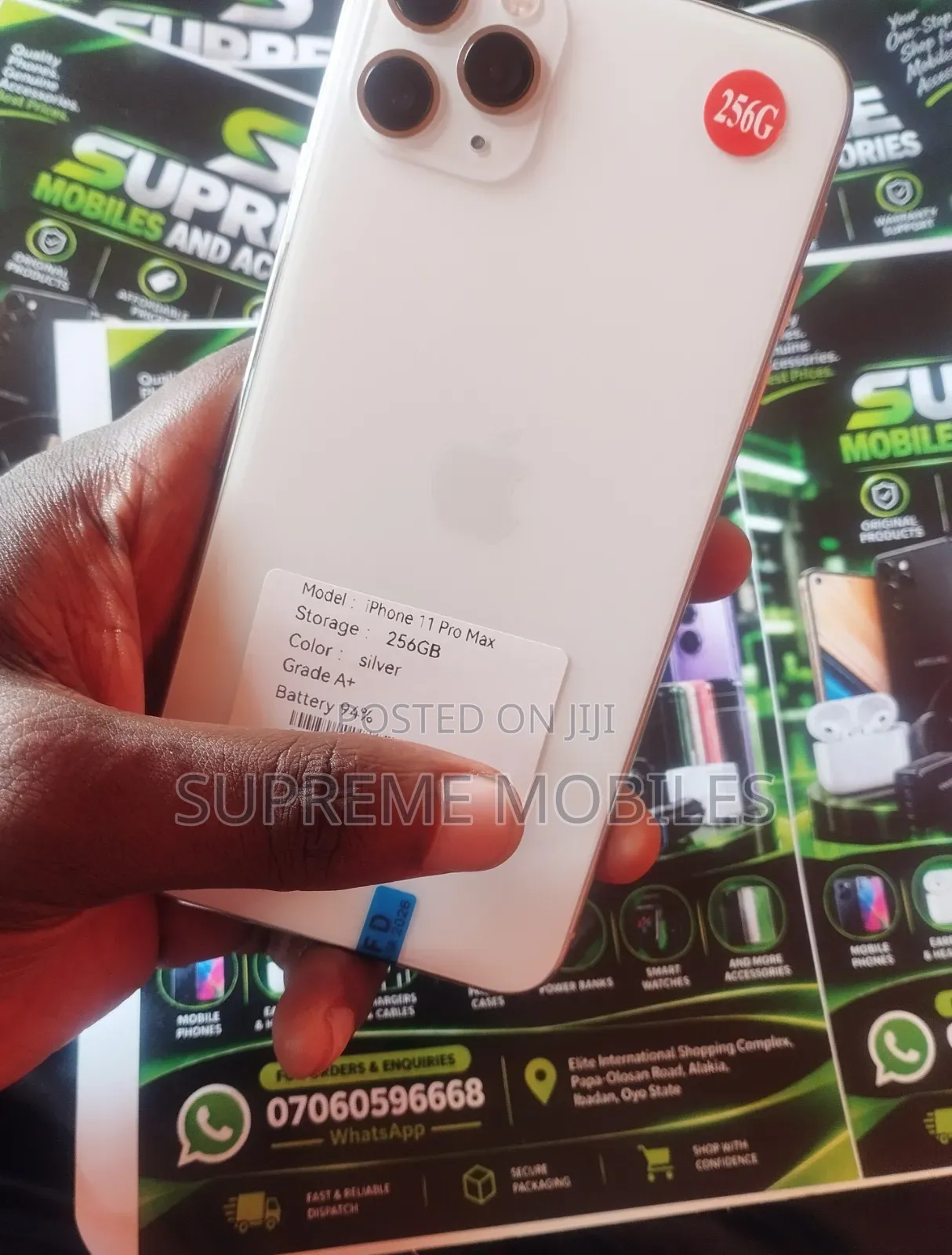 New Apple iPhone 11 Pro Max 256 GB White