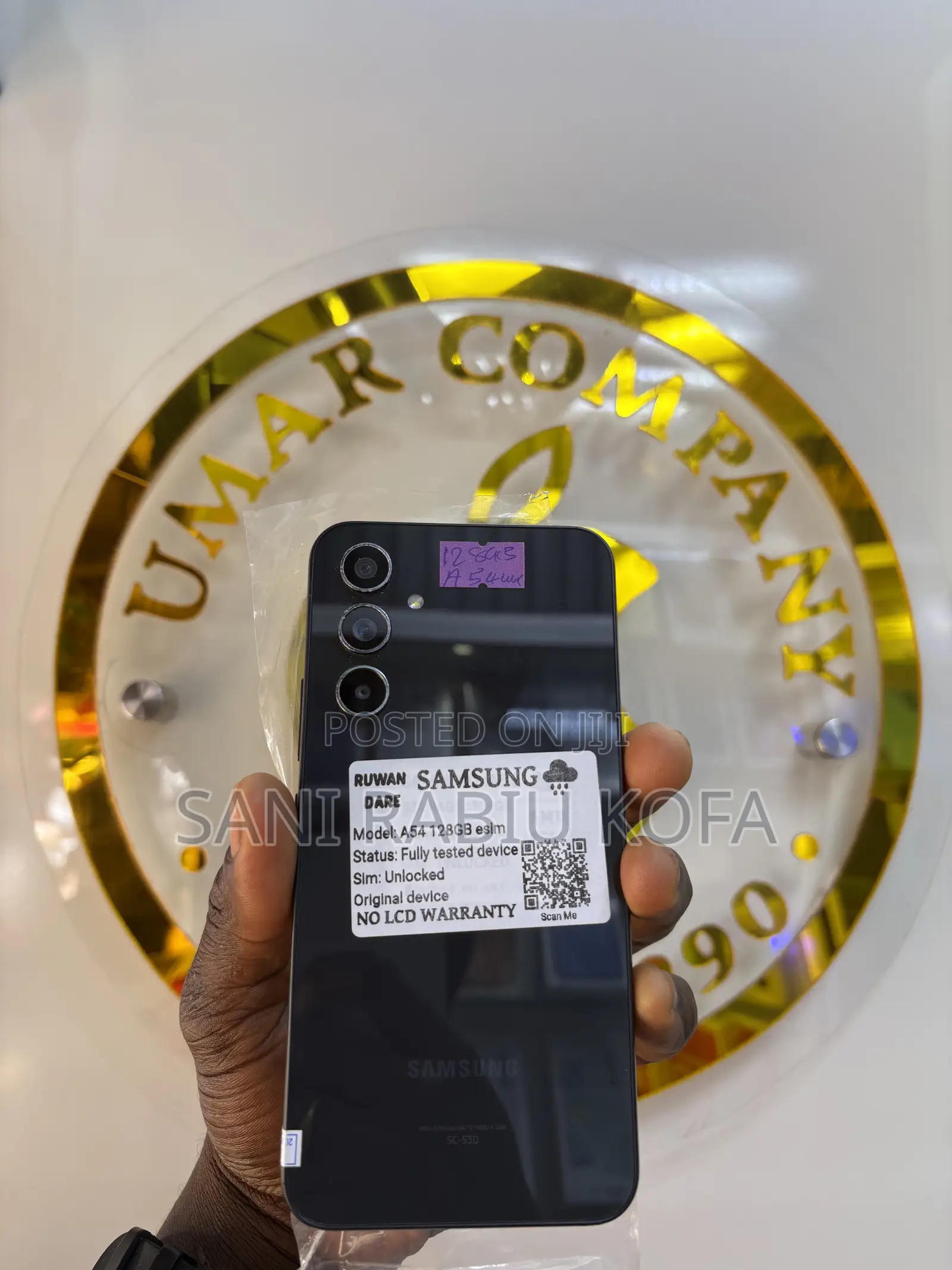 Samsung Galaxy A54 5G 128 GB Black