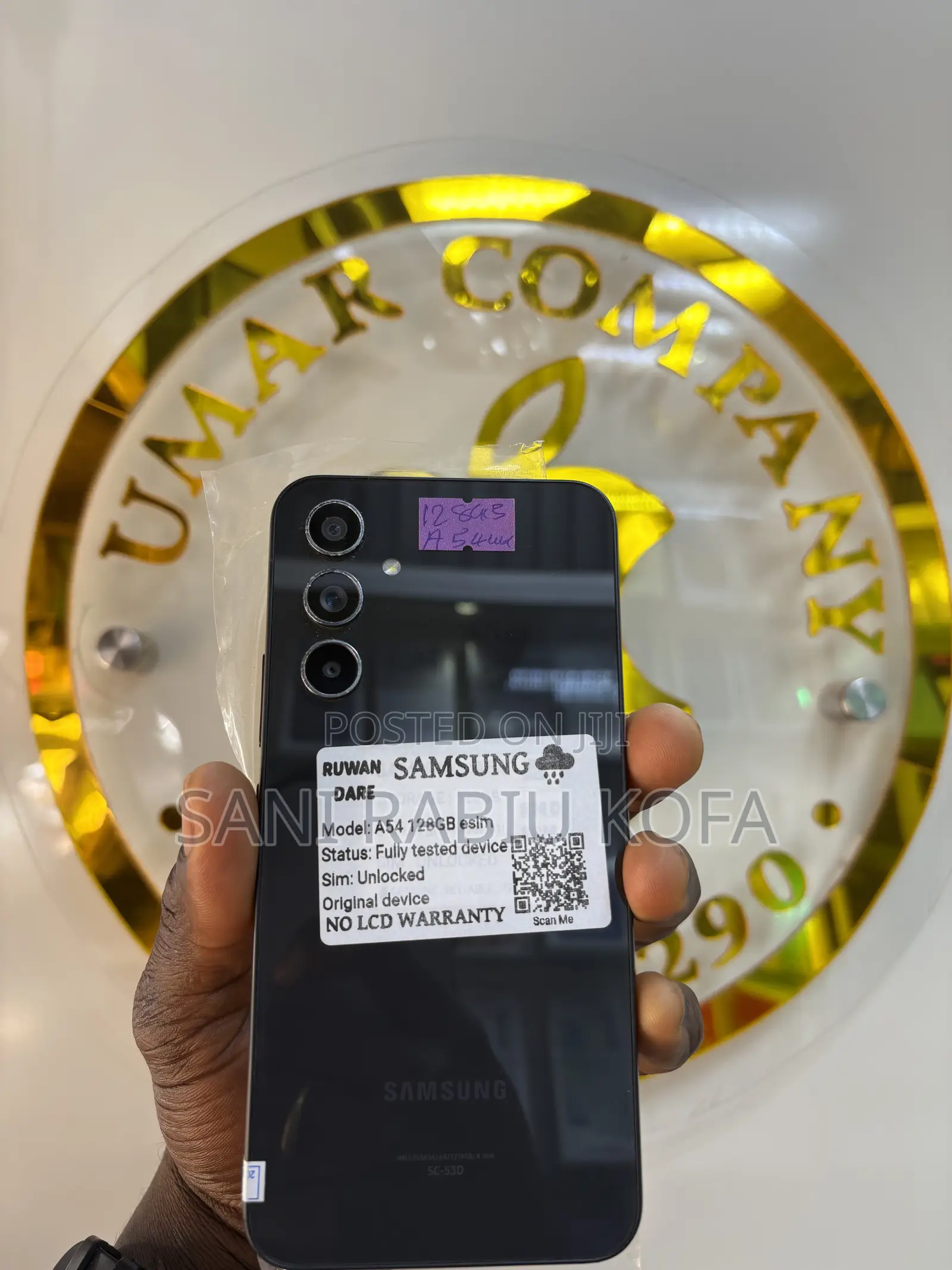 Samsung Galaxy A54 5G 128 GB Black