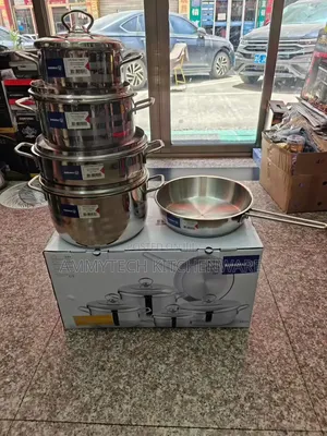 9pcs High Quality and Healthy Heavy Pot and Pan