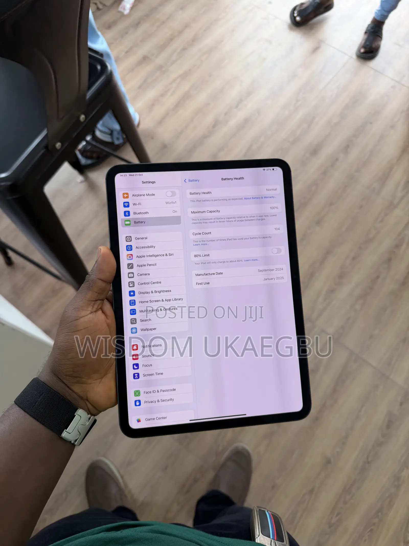 Apple iPad Pro 11 (2024) 256 GB Black