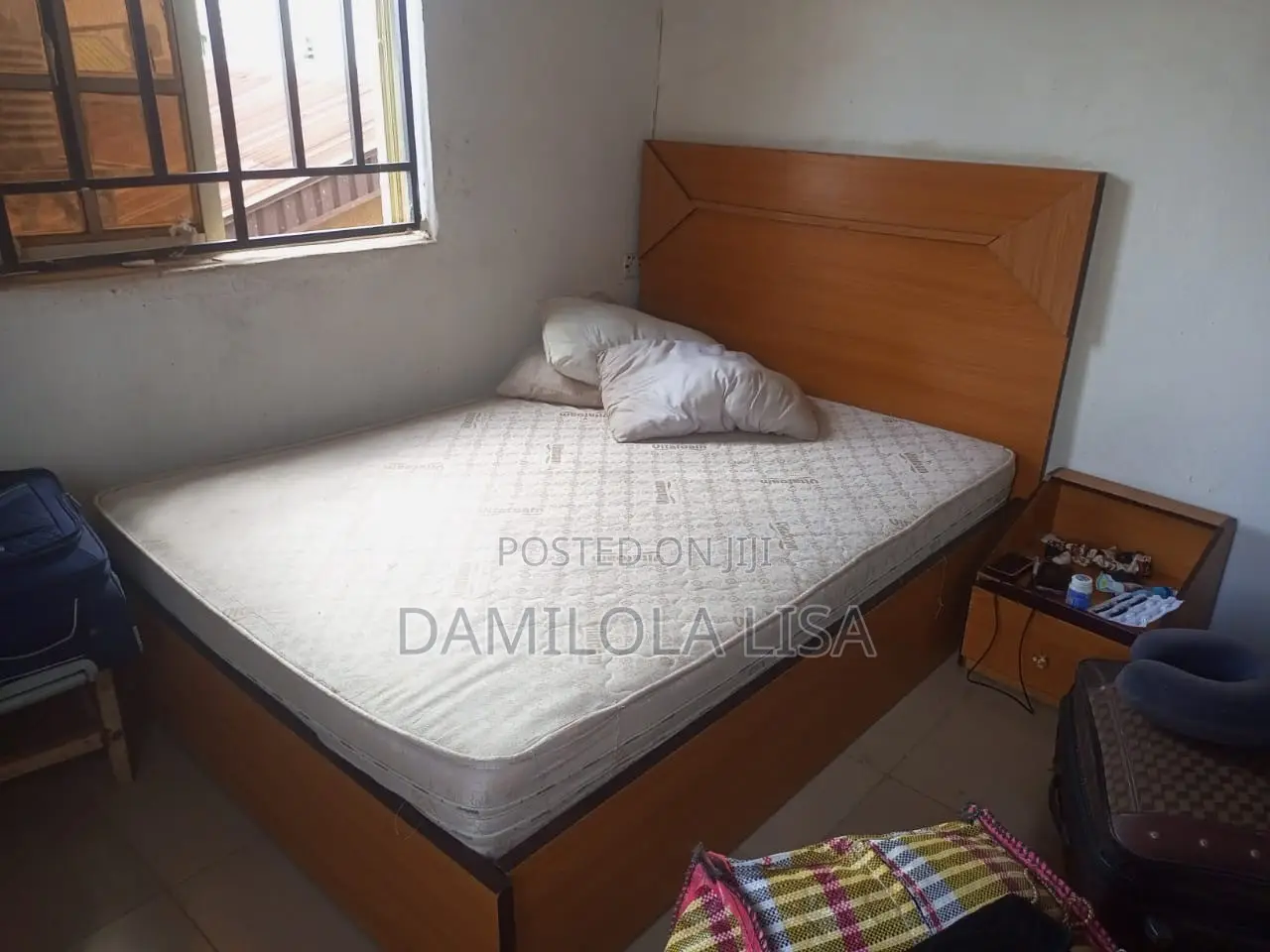 Bedframe 6 by 4 and Vitafoam Mattresses