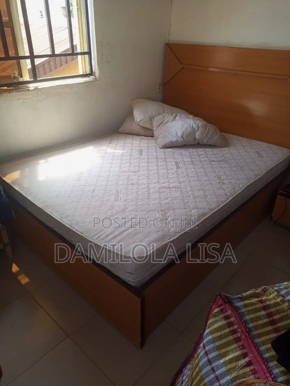 Bedframe 6 by 4 and Vitafoam Mattresses