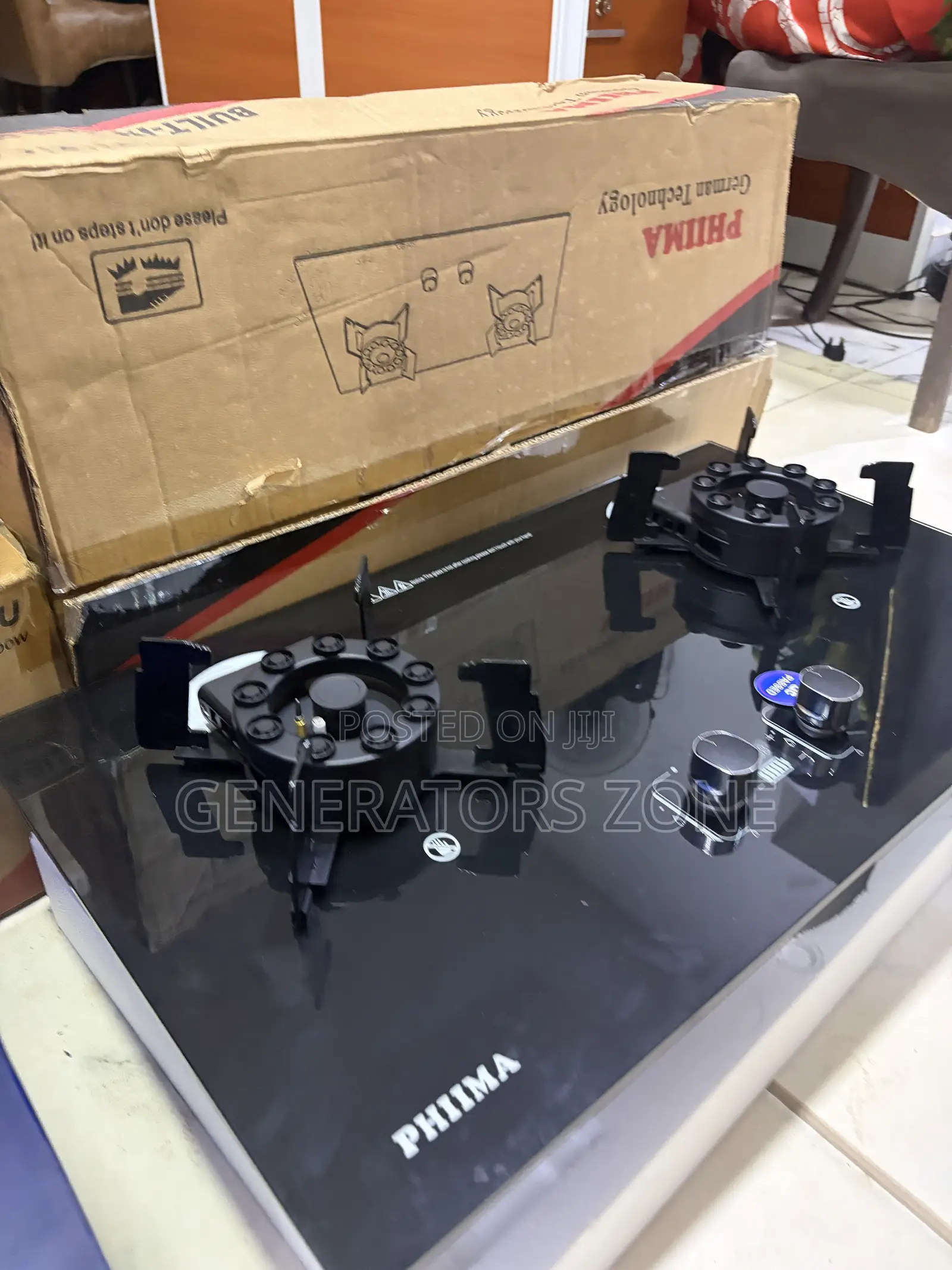 PHIIMA Compact 2 Burner Built-in Gas Hob