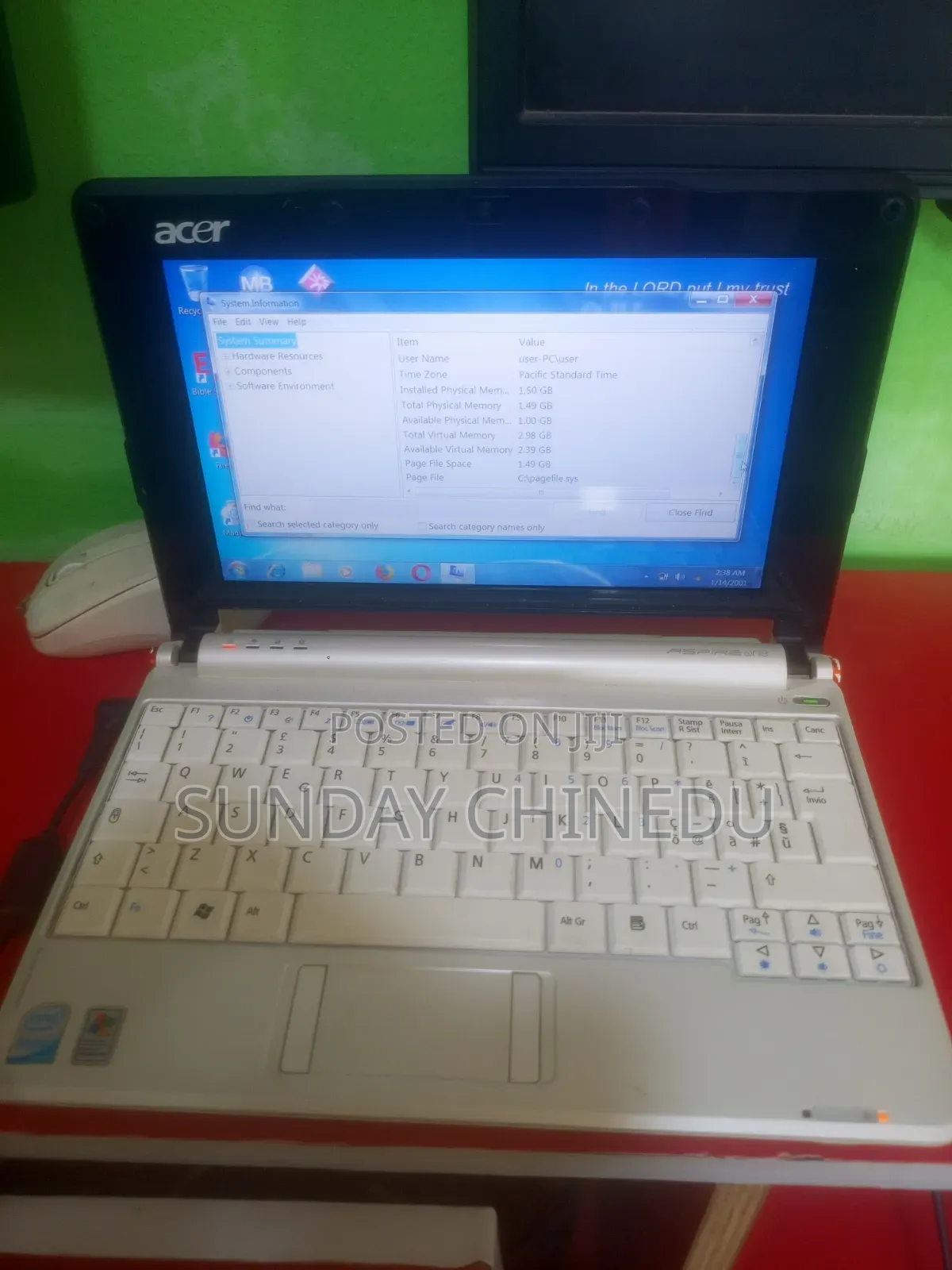 Laptop Acer 2GB Intel Core i5 HDD 256GB