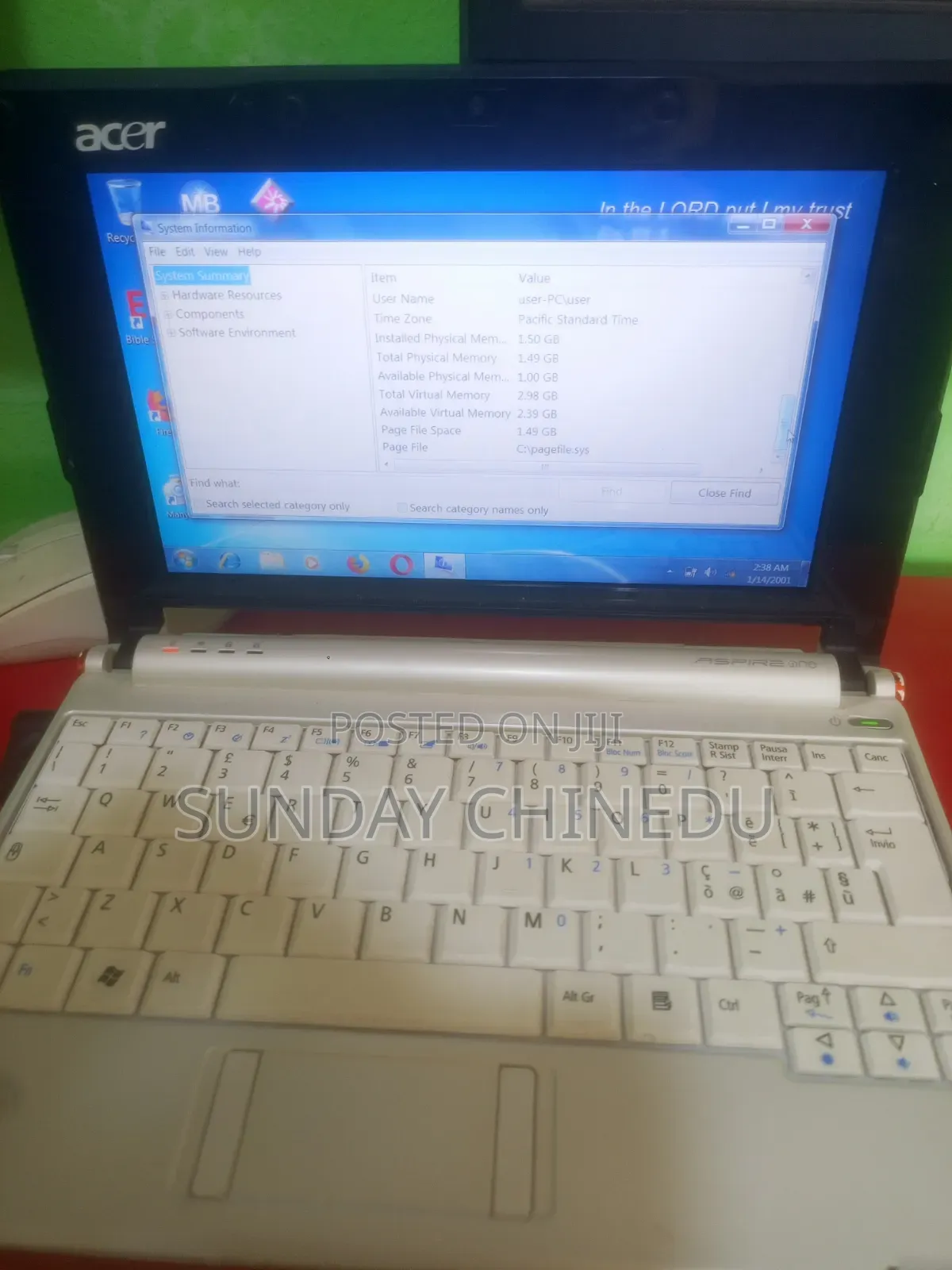 Laptop Acer 2GB Intel Core i5 HDD 256GB