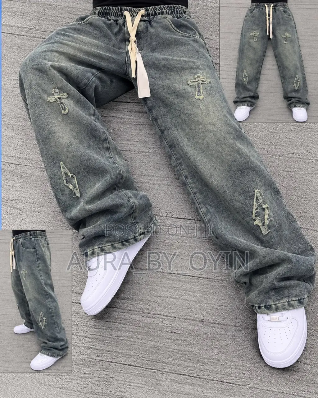 Unisex Jean Joggers