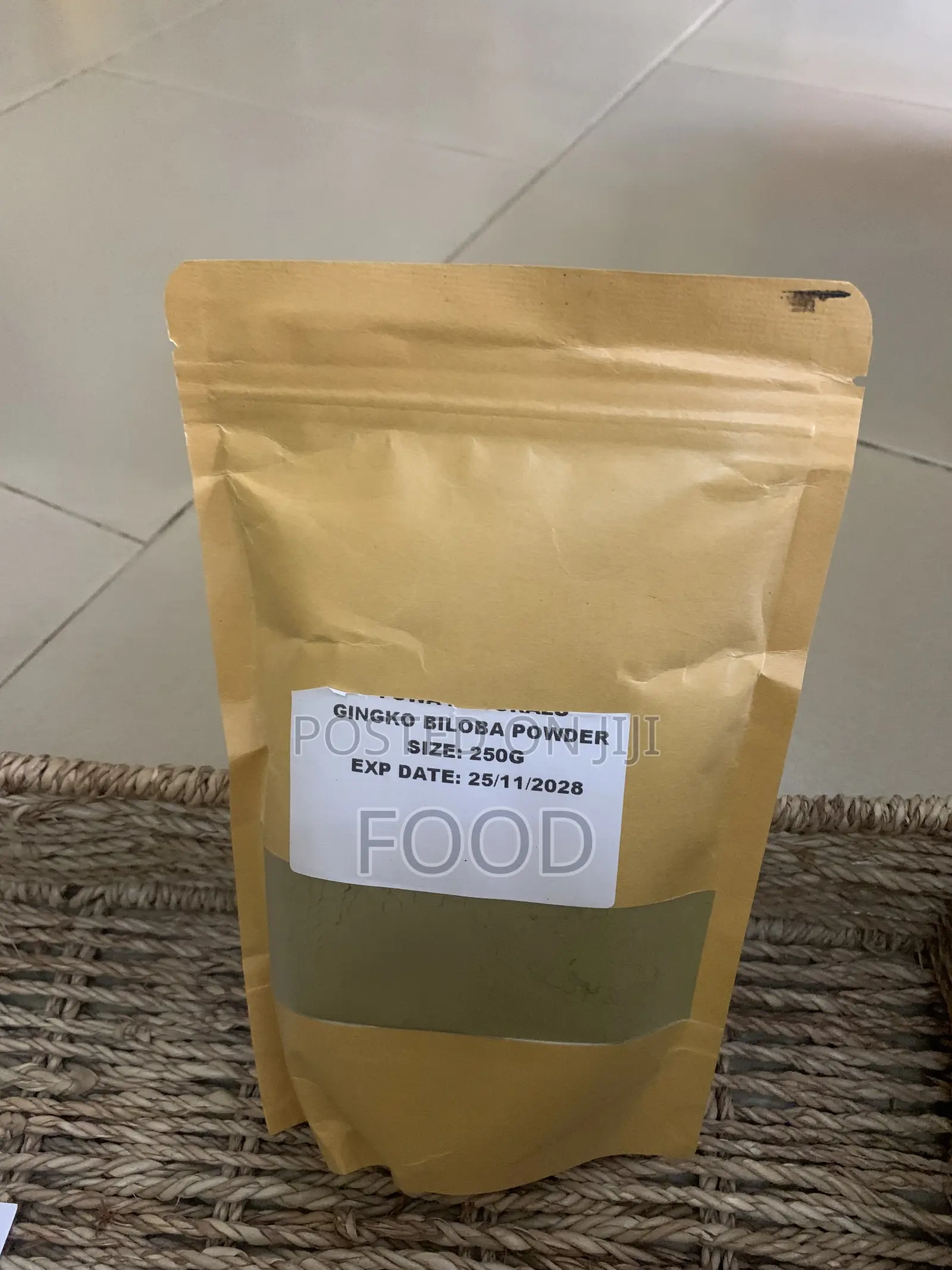Gingko Biloba Powder 100g