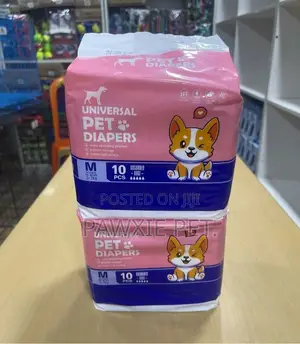 Universal Pet Diapers by 10 (Medium)