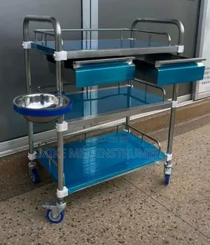 Instrument Trolley With Three Steps
