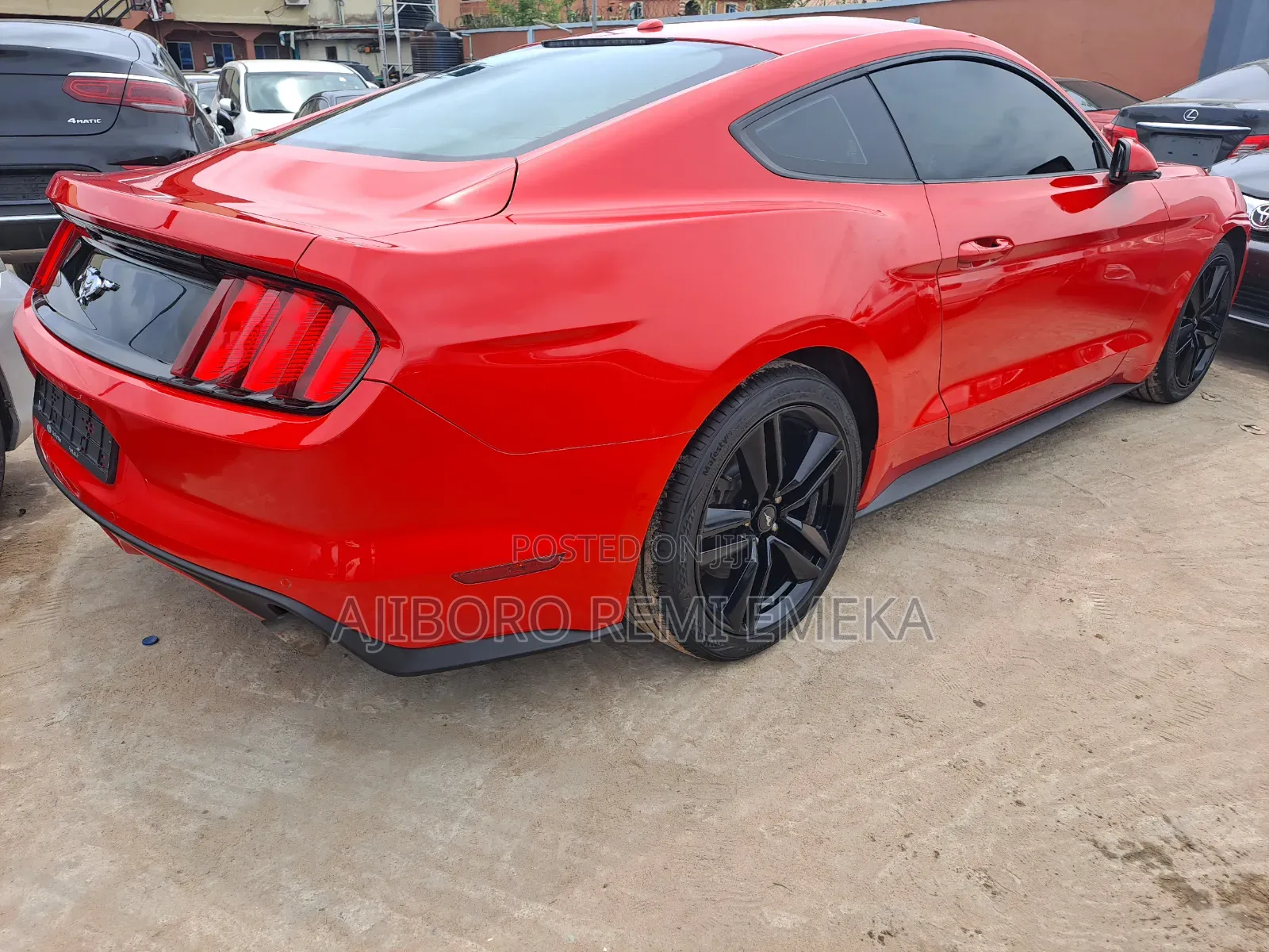 Ford Mustang EcoBoost Premium Fastback 2016 Red