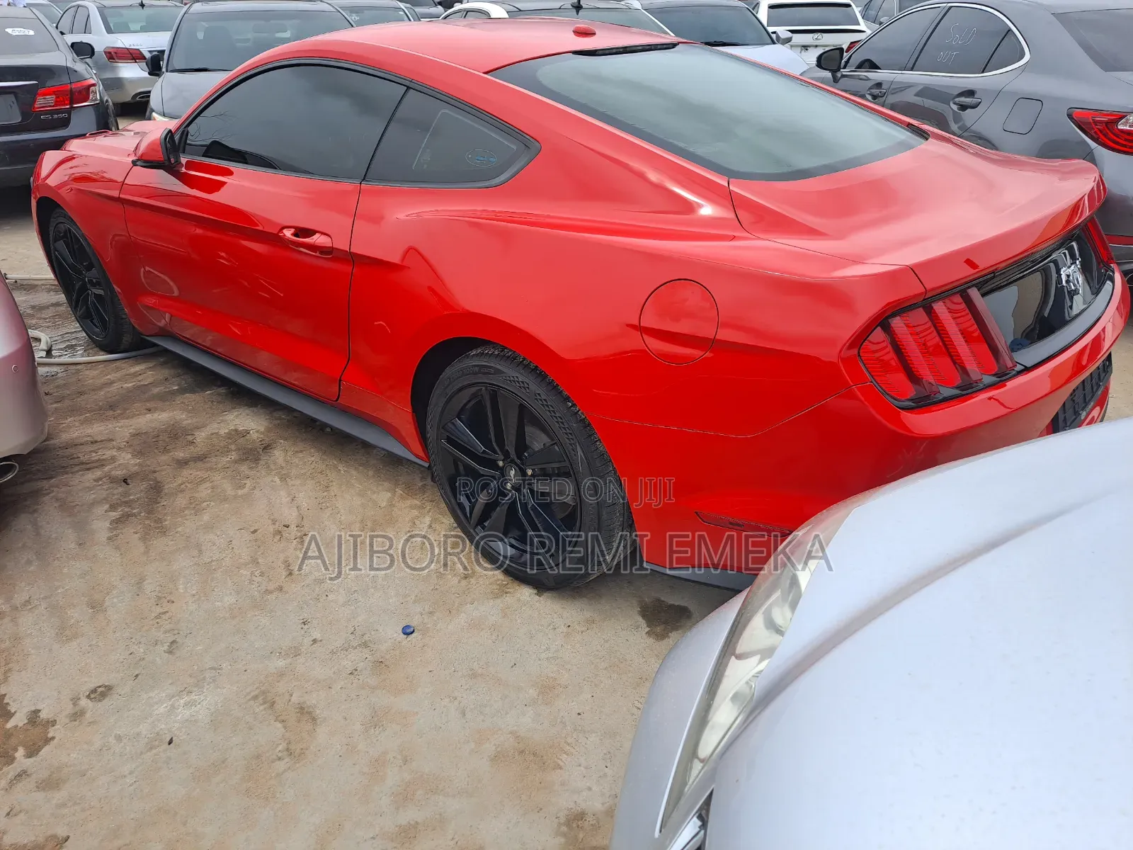 Ford Mustang EcoBoost Premium Fastback 2016 Red