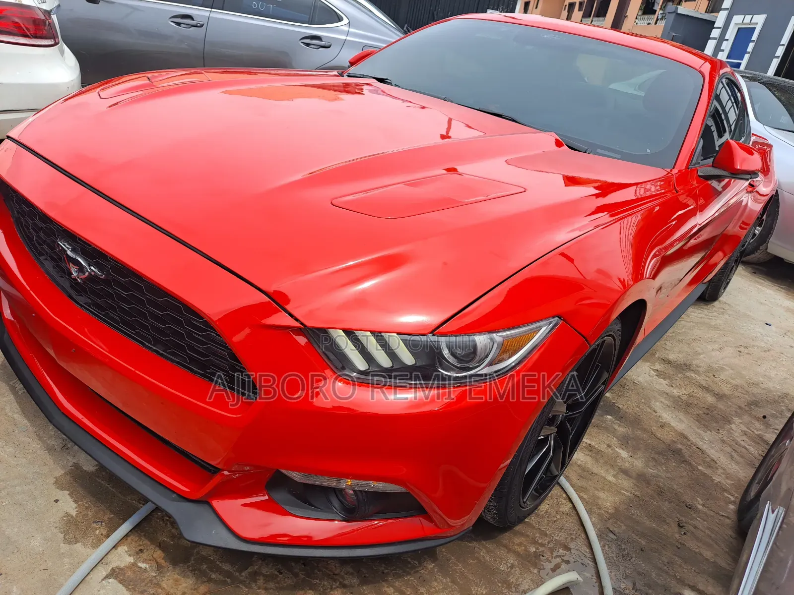Ford Mustang EcoBoost Premium Fastback 2016 Red