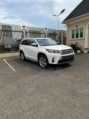 Toyota Highlander Limited 4x4 V6 (3.5L 6cyl 8A) 2017 White