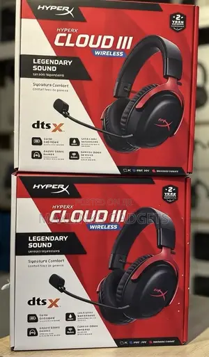 Hyperx Cloud 3 Wireless - Gaming Headset for PC, PS5, PS4-Brand New