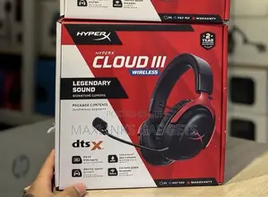 Hyperx Cloud 3 Wireless - Gaming Headset for PC, PS5, PS4-Brand New