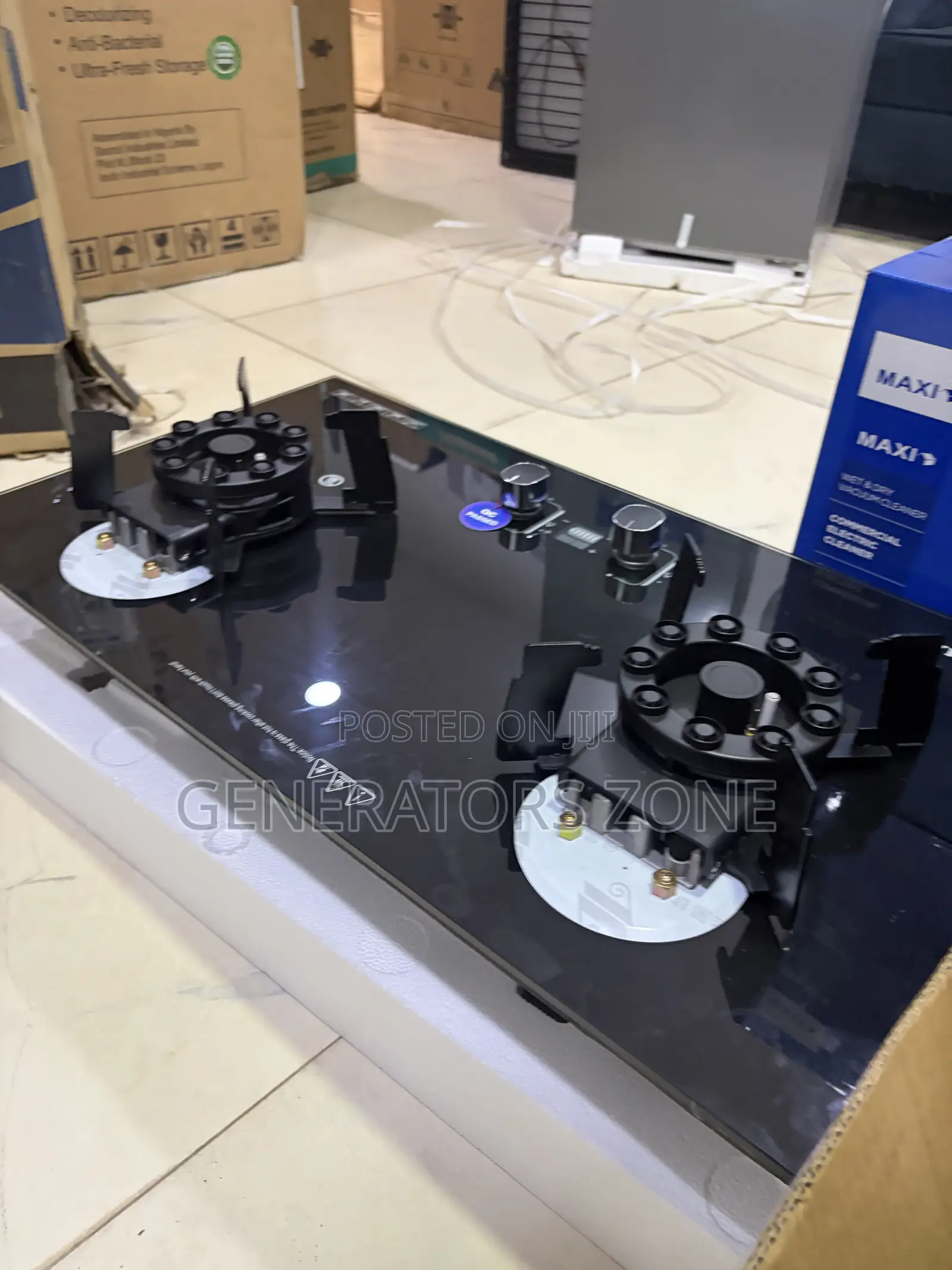 PHIIMA Two Burner Flipable Gas Cooker