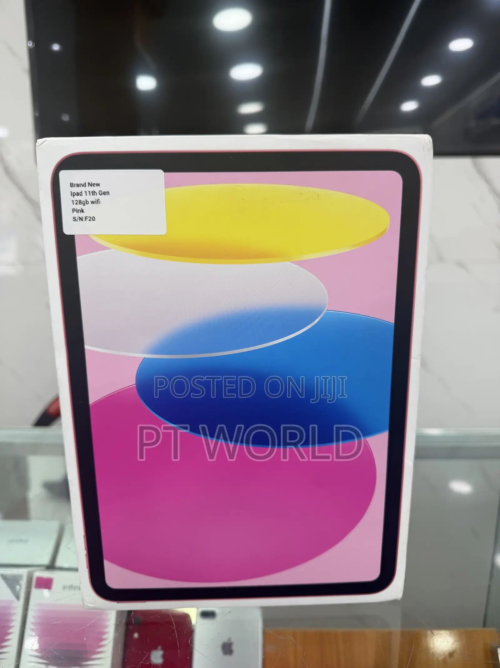 New Apple iPad (2025) 128 GB Pink