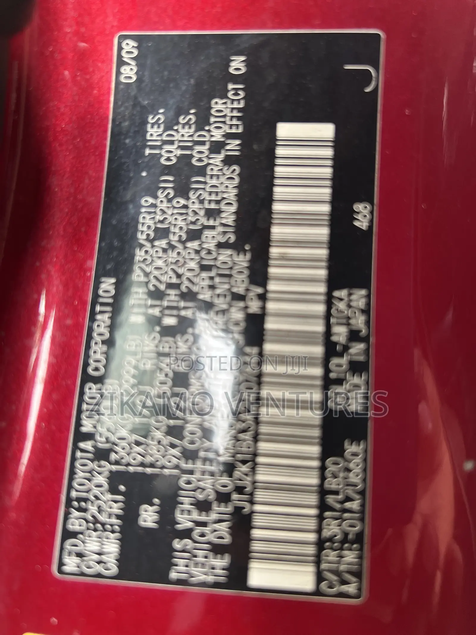 Lexus RX 350 2010 Red