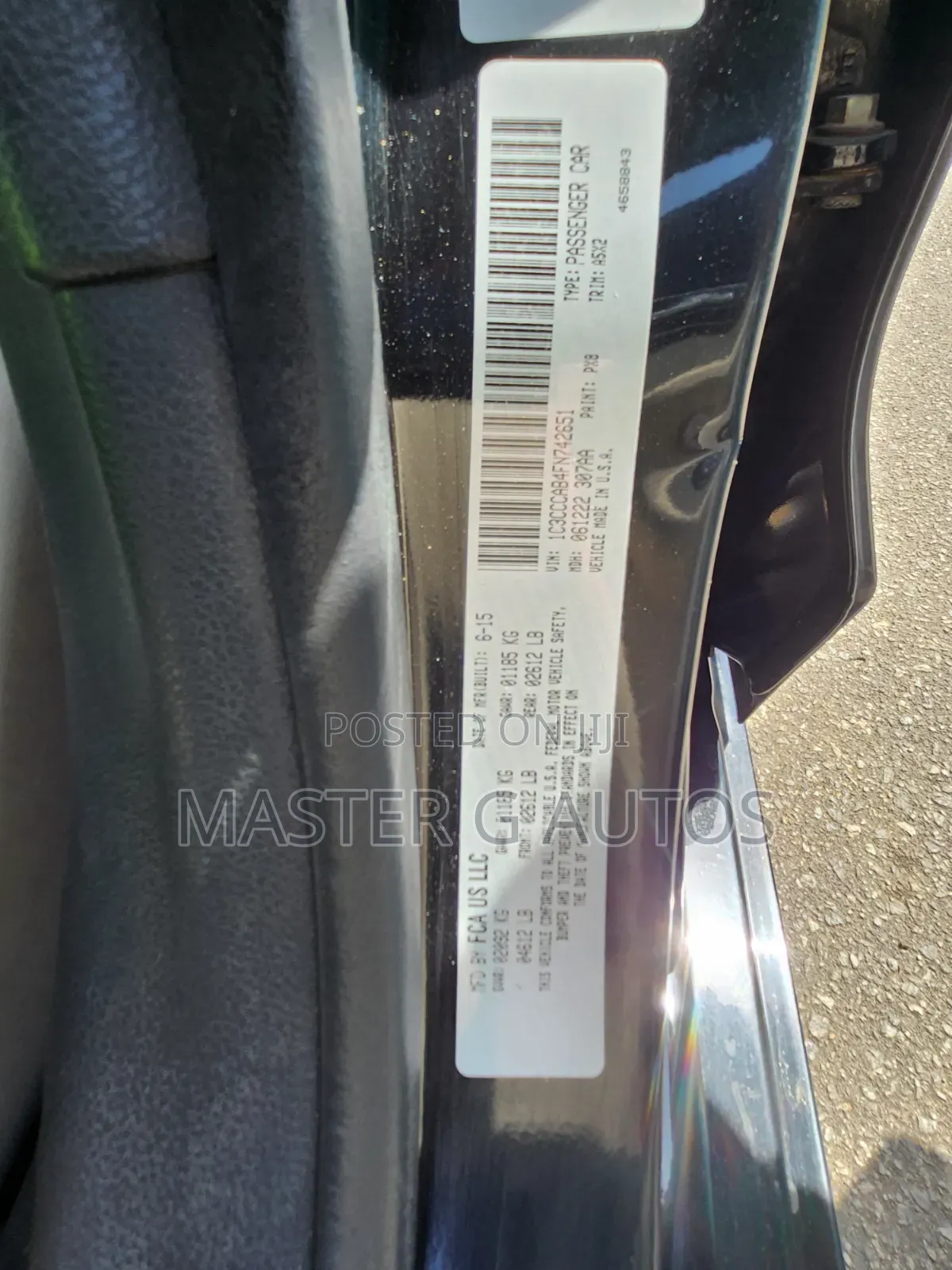 Chrysler 200 2015 Black