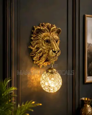 Lion Wall Lamp Available