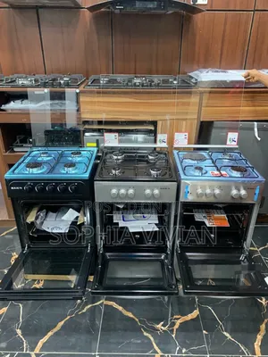 Maxi 4-Burner Standing Gas Cooker With Oven