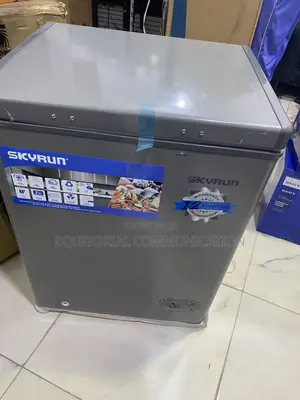 Skyrun 100L Chest Freezer for Fish, Chicken and Vegetables