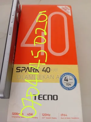 Tecno Spark 40 128 GB Gray