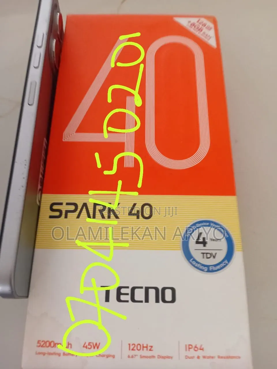 Tecno Spark 40 128 GB Gray