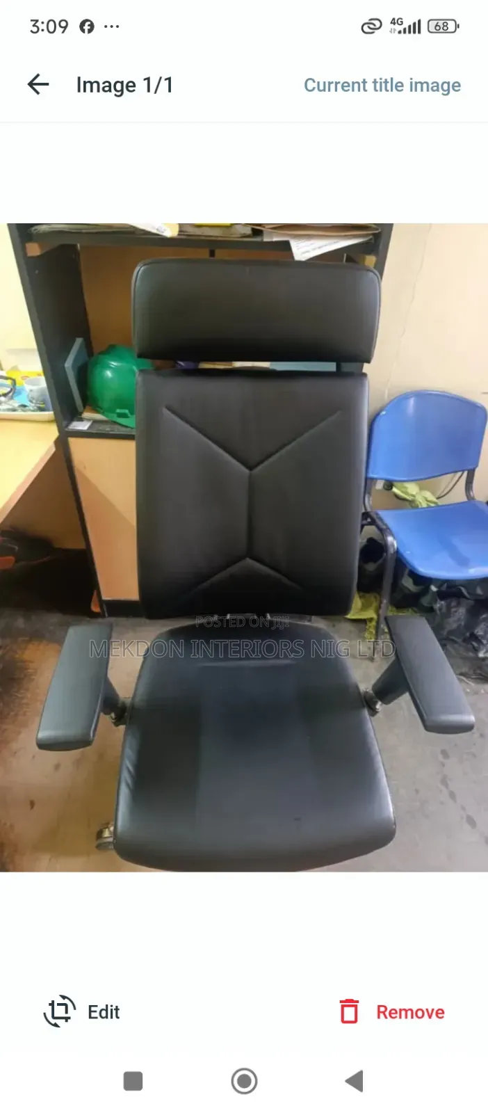 Head Rest Office Chair
