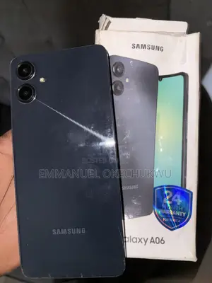 Samsung Galaxy A06 64 GB Black