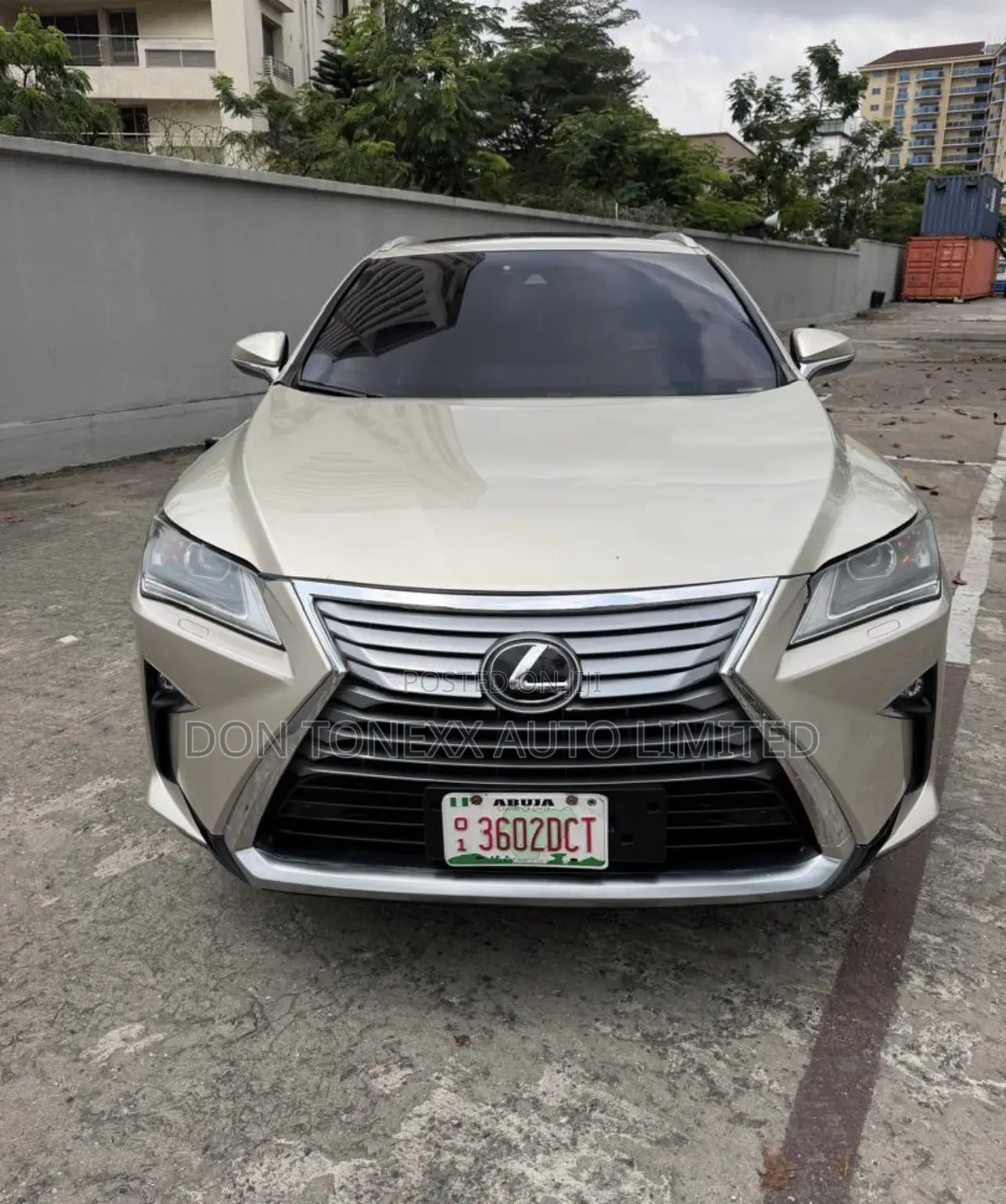 Lexus RX 350 AWD 2017 Gold