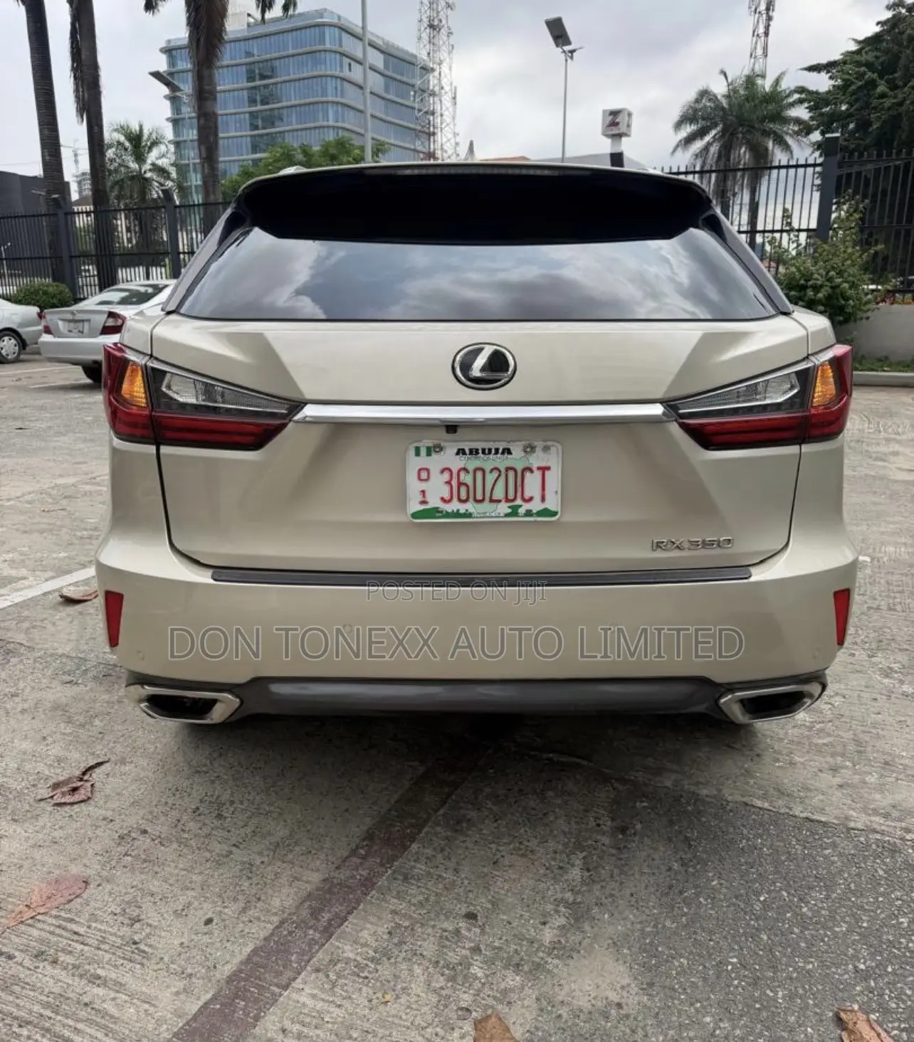 Lexus RX 350 AWD 2017 Gold