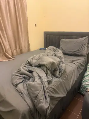 Neatly Used 4 by 6 Bed and Mattress