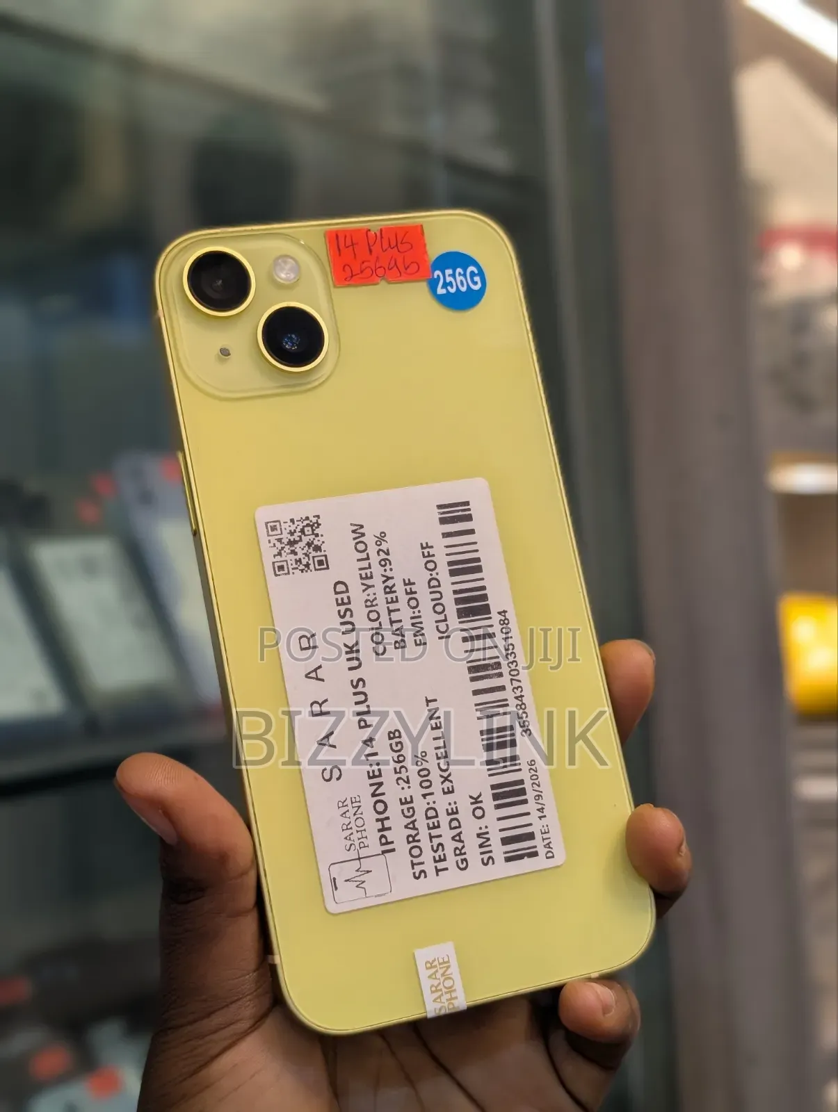 Apple iPhone 14 Plus 256 GB Yellow