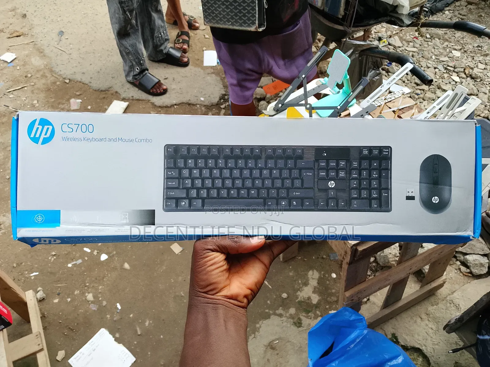 HP Cs700 Wireless Keyboard and Mouse Combo