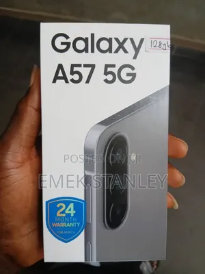 New Samsung Galaxy A57 128 GB Black