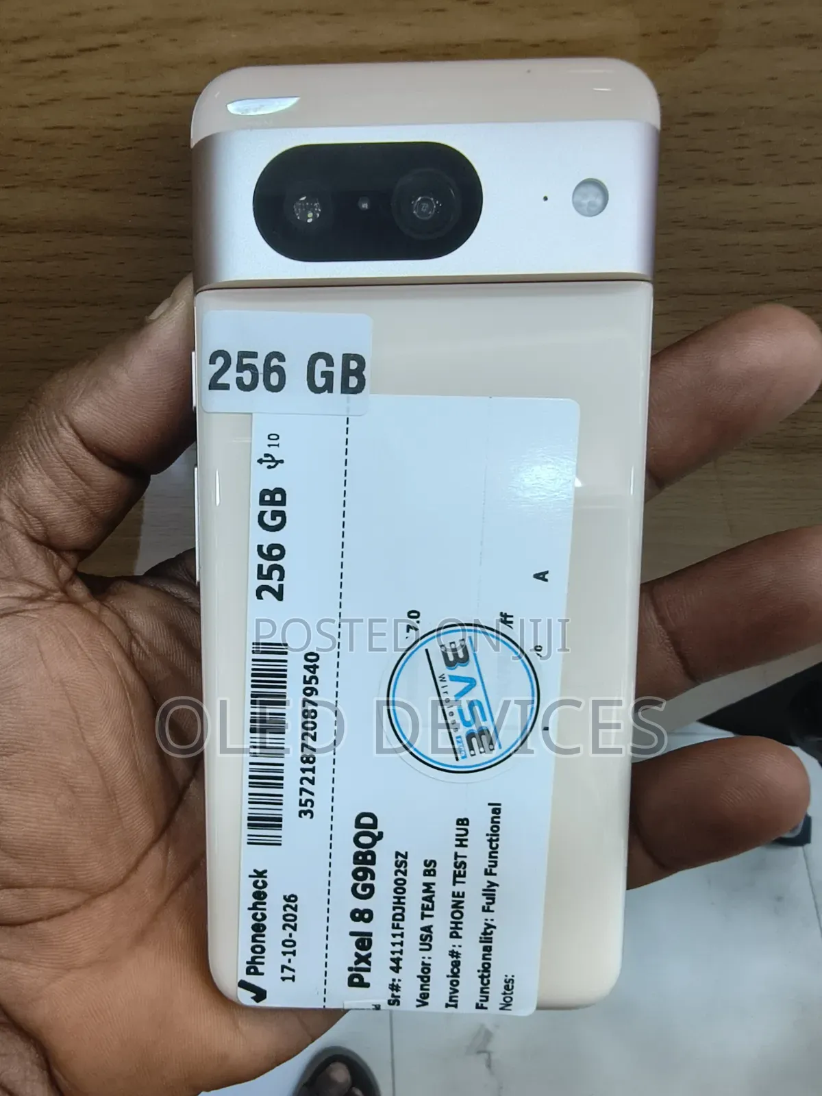 Google Pixel 8 256 GB Rose Gold